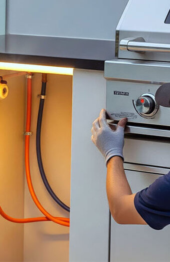 Gas Pipe Connection